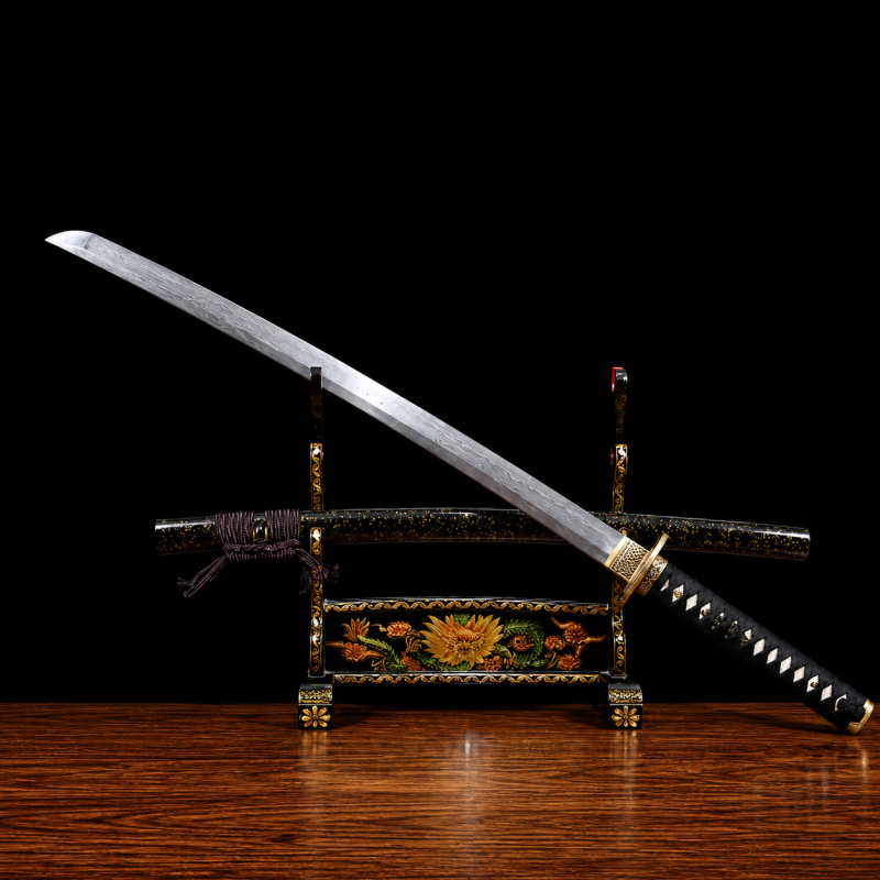Katana Higan (Acciaio Damasco)