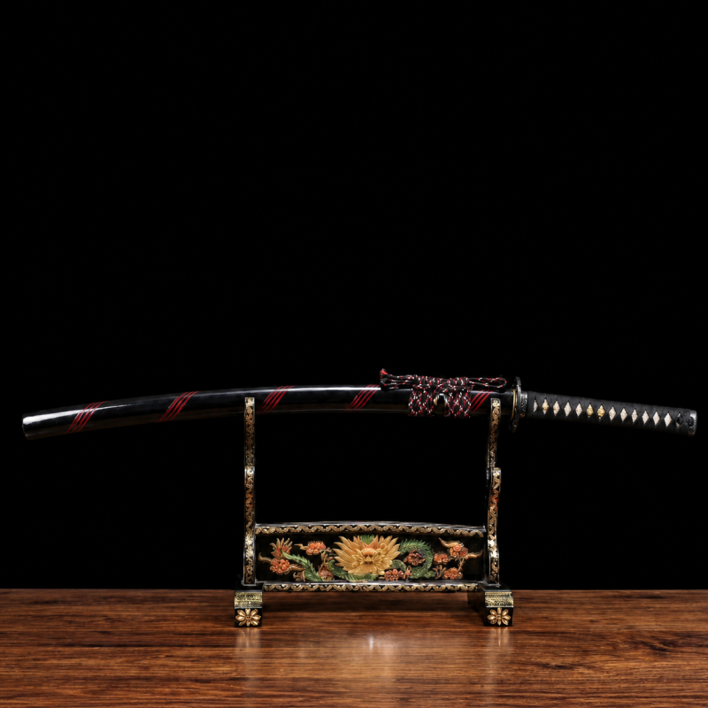 Katana Hisui (Acciaio Damasco)