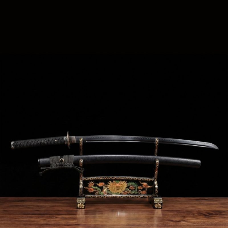 Katana Setsuna (Acciaio 1095 Lucidato a Mano)