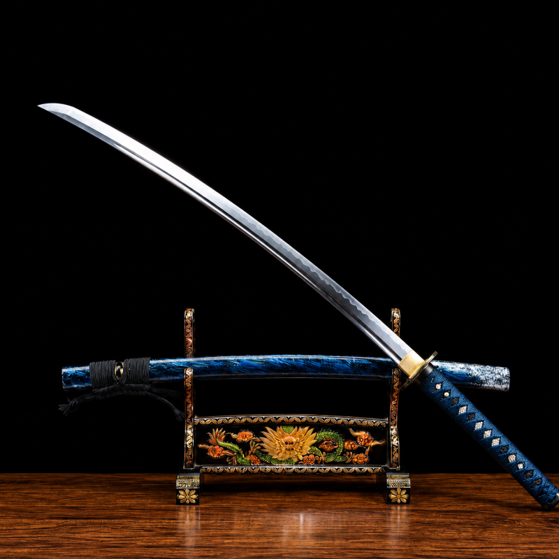 Katana Tokyo (Acciaio al Carbonio 1060 con Hamon)