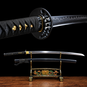 Katana Akizora (Acciaio al Carbonio 1060 con Hamon Autentico)