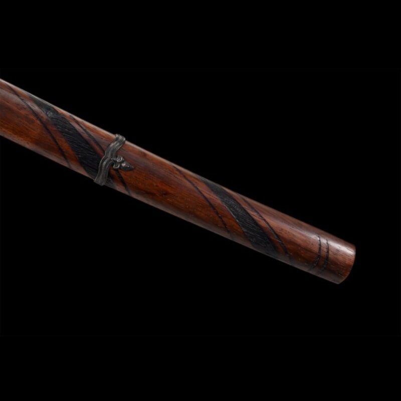 Katana Wave (Acciaio Damasco con Hamon Autentico)