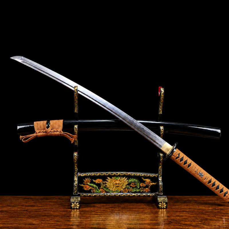 Katana Karasu (Acciaio Damasco)