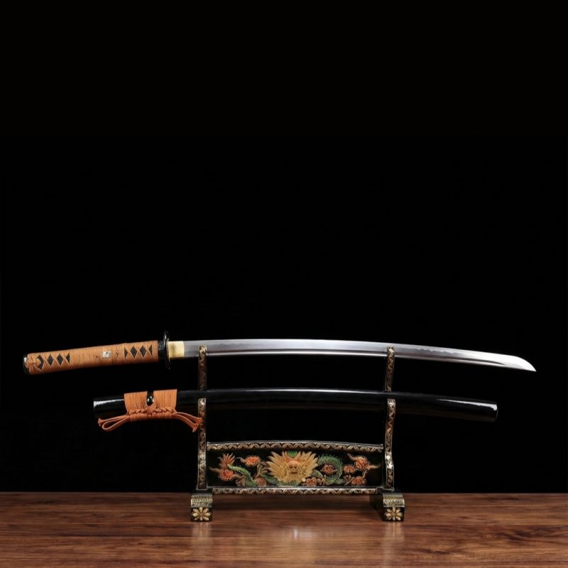 Katana Karasu (Acciaio Damasco)