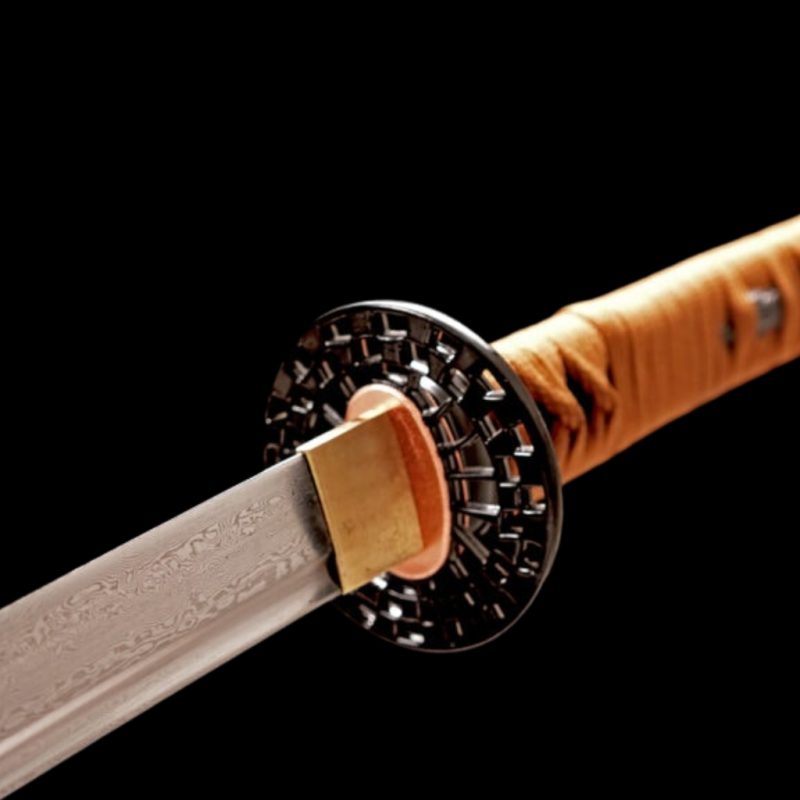 Katana Karasu (Acciaio Damasco)