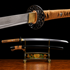 Katana Karasu (Acciaio Damasco)