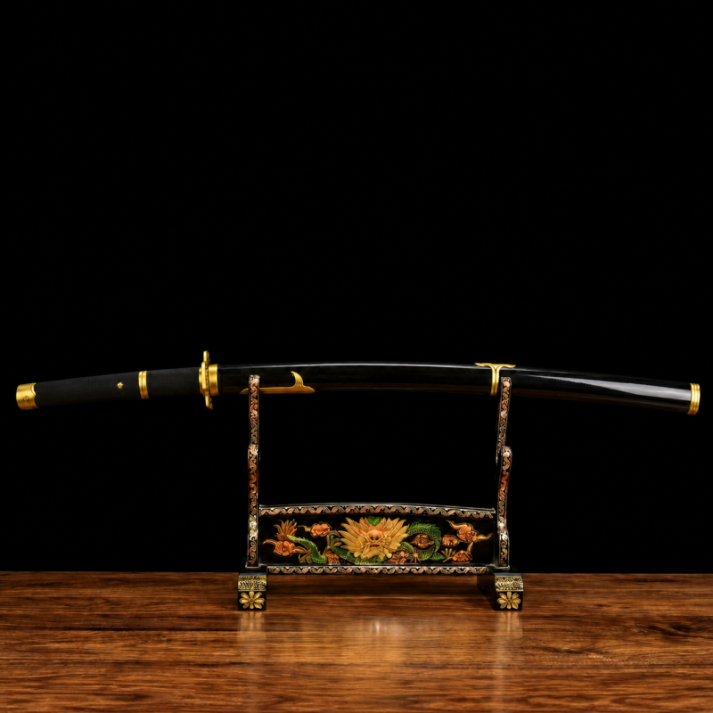 Katana Yubashiri: One Piece (Acciaio al Carbonio 1060)