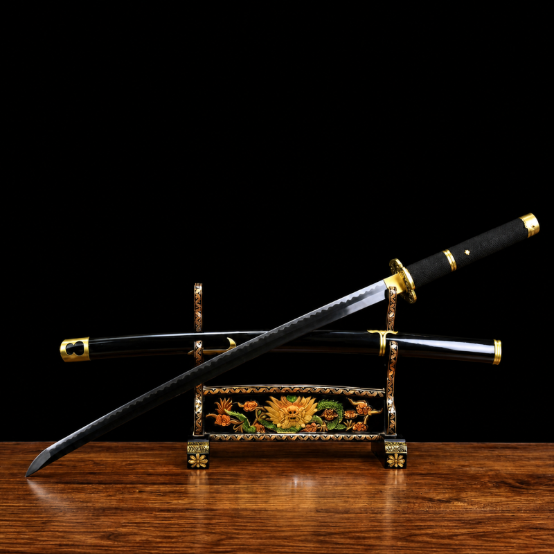 Katana Yubashiri: One Piece (Acciaio al Carbonio 1060)