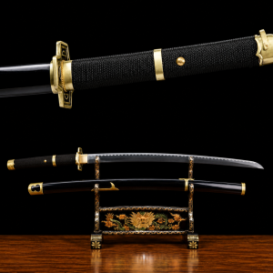 Katana Yubashiri: One Piece (Acciaio al Carbonio 1060)