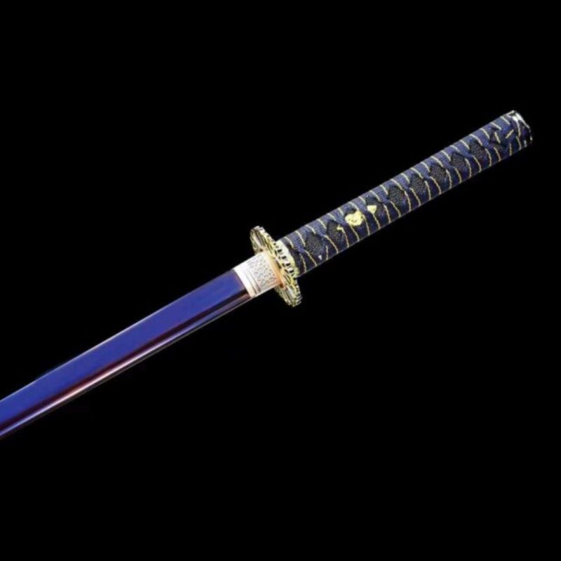 Ninjato Amethyst (Acciaio al Manganese con Finitura Ametista)