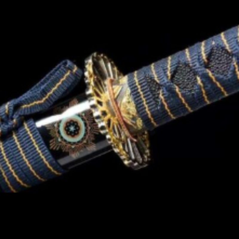Ninjato Amethyst (Acciaio al Manganese con Finitura Ametista)