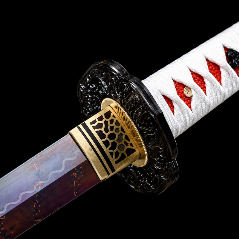 Tanto Matsuyama (Acciaio Damasco Torsato)