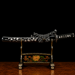 Tanto Tomisato (Acciaio Damasco con Saya Speciale)