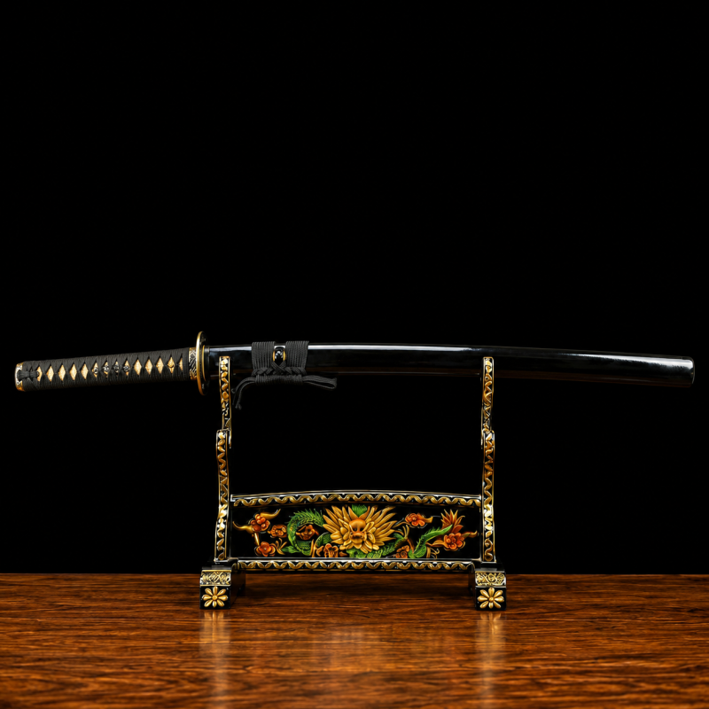 Wakizashi Kodachi Kanoya (Acciaio al Carbonio 1060)