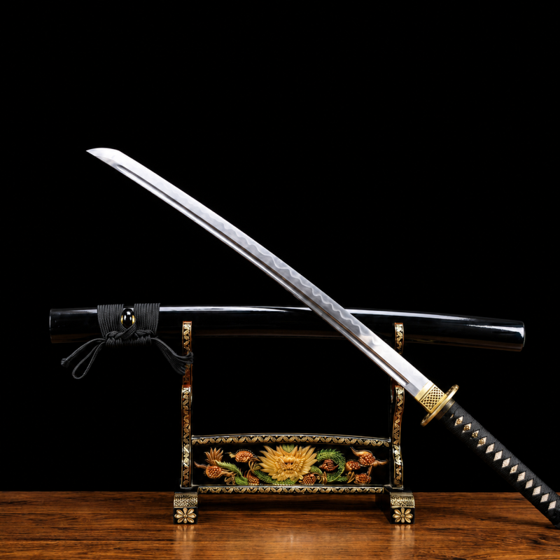 Wakizashi Kodachi Kanoya (Acciaio al Carbonio 1060)