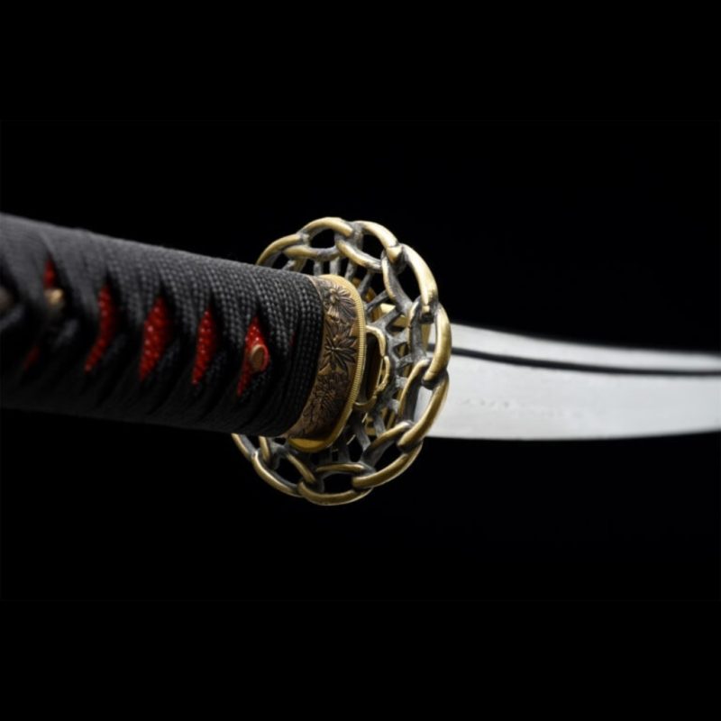 Wakizashi Kodachi Maizuru (Acciaio Damasco)