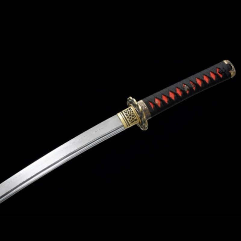 Wakizashi Kodachi Maizuru (Acciaio Damasco)