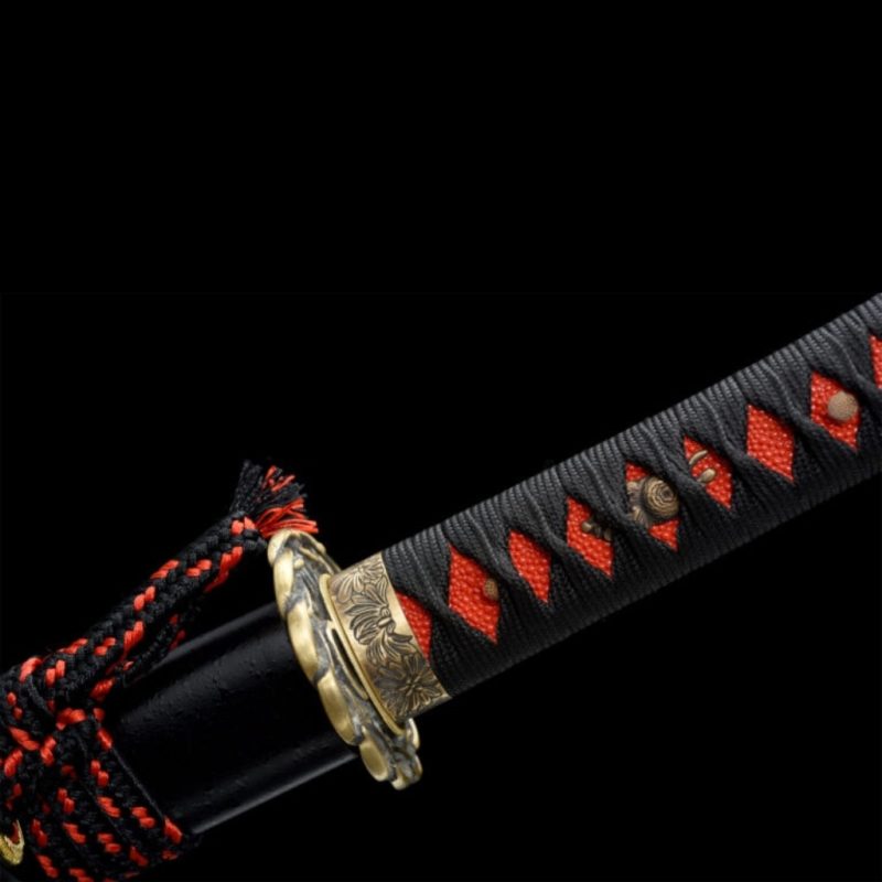 Wakizashi Kodachi Maizuru (Acciaio Damasco)