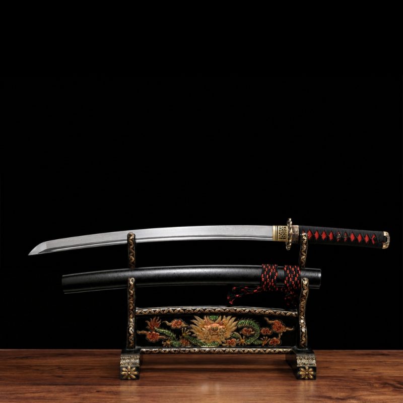Wakizashi Kodachi Maizuru (Acciaio Damasco)