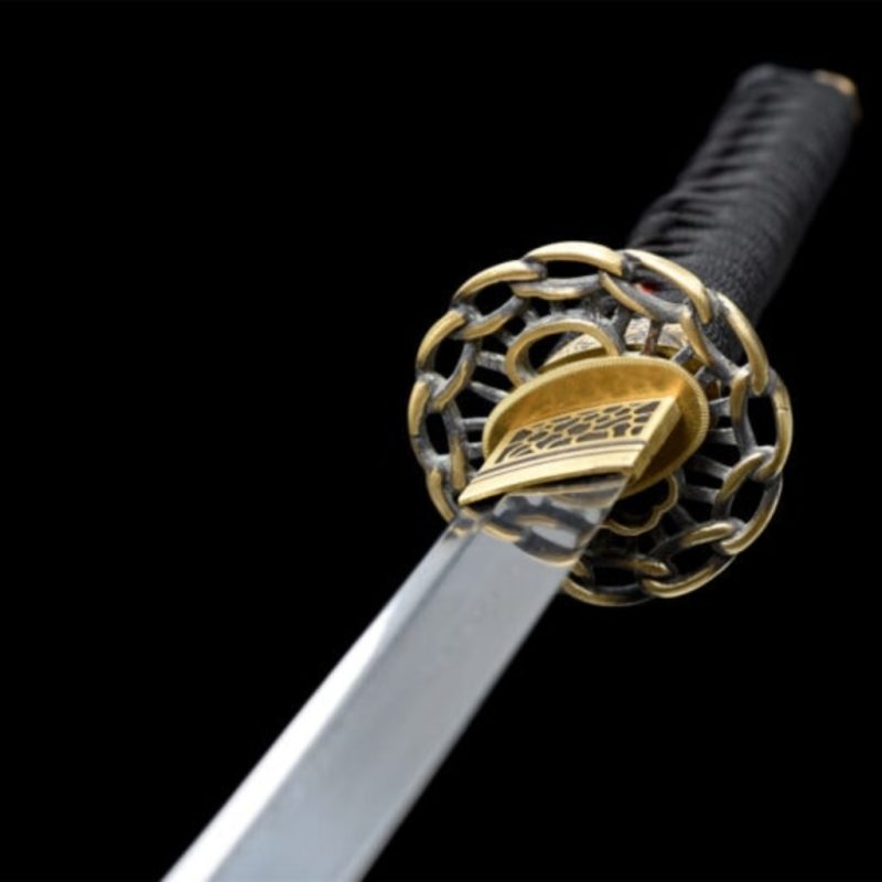 Wakizashi Kodachi Maizuru (Acciaio Damasco)