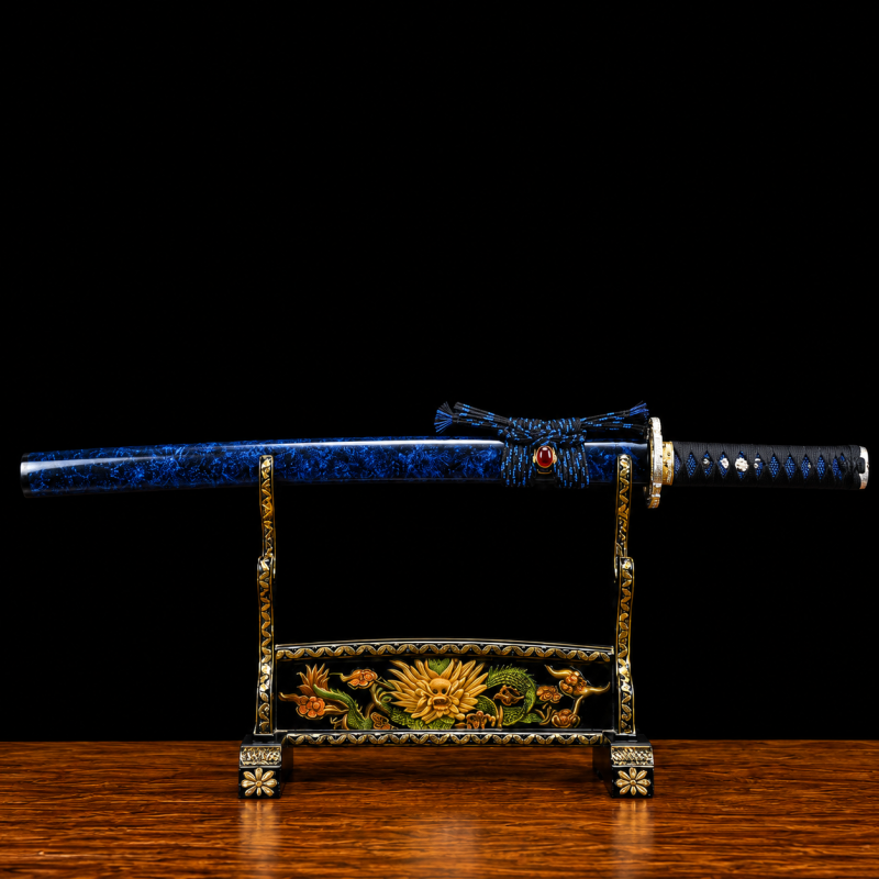 Wakizashi Ocean (Acciaio al Carbonio 1060)