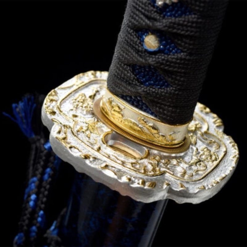 Wakizashi Ocean (Acciaio al Carbonio 1060)