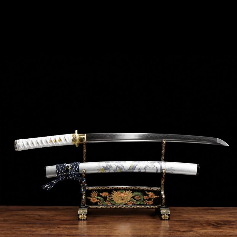 Wakizashi Kodachi Tamana (Acciaio T10 con Hamon Autentico)