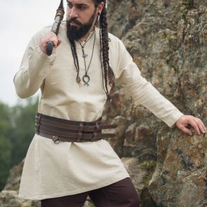 Tunica vichinga in lino "Ragnar"