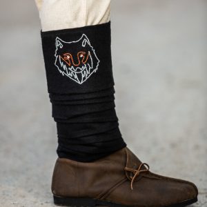 Bende molletières vichinghe in lana "Fenrir"